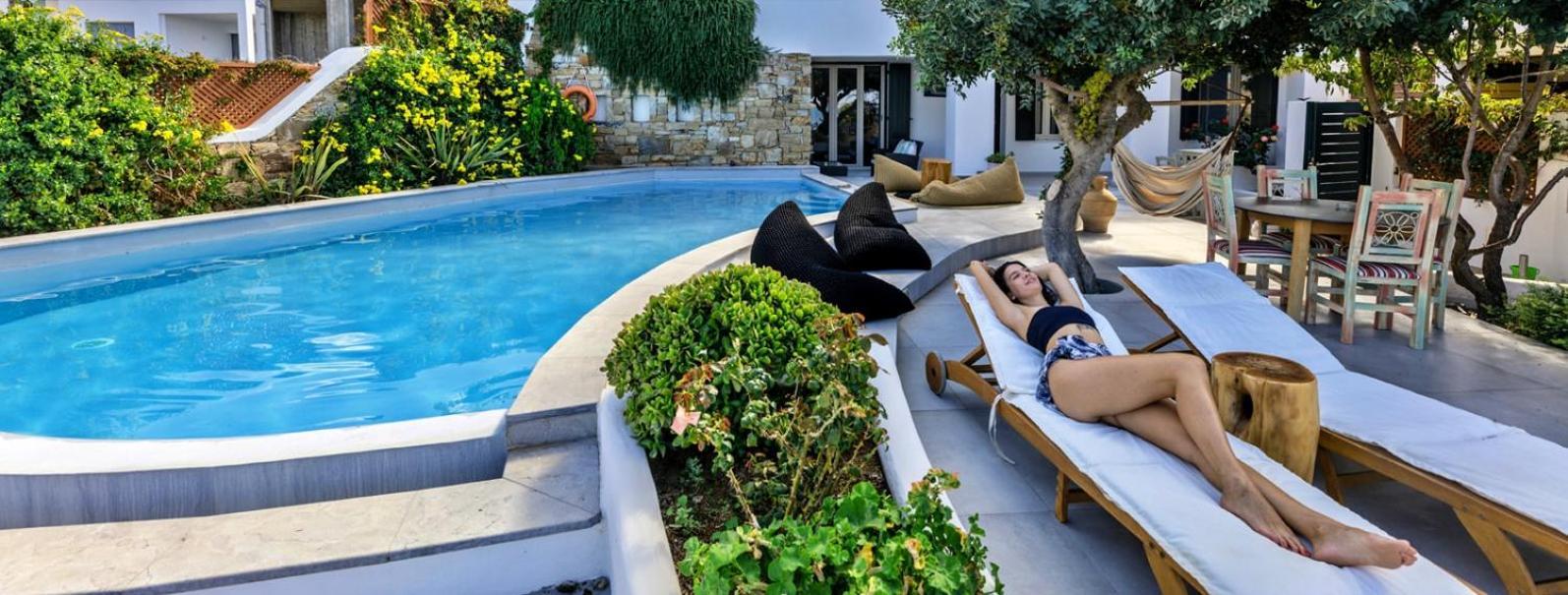 Villa Paradise In Naxos Плака Номер фото